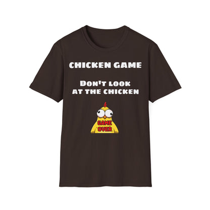 Unisex softstyle T-Shirt - Chicken game, don't look at the chicken