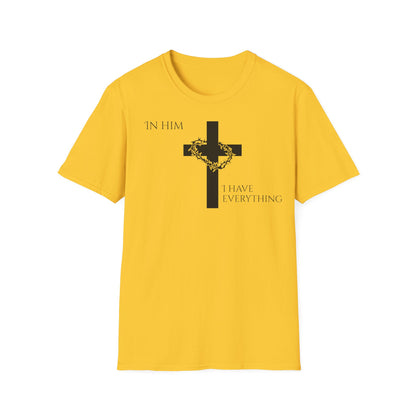 Christian Graphic T-Shirt - In him, I have everything