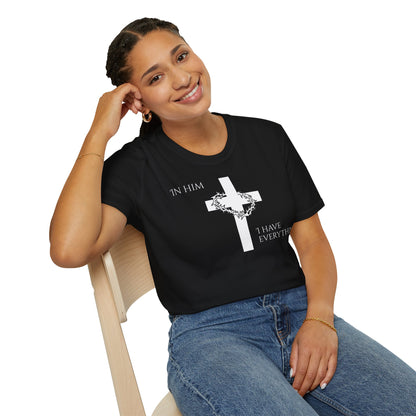 Christian Graphic T-Shirt - In him, I have everything