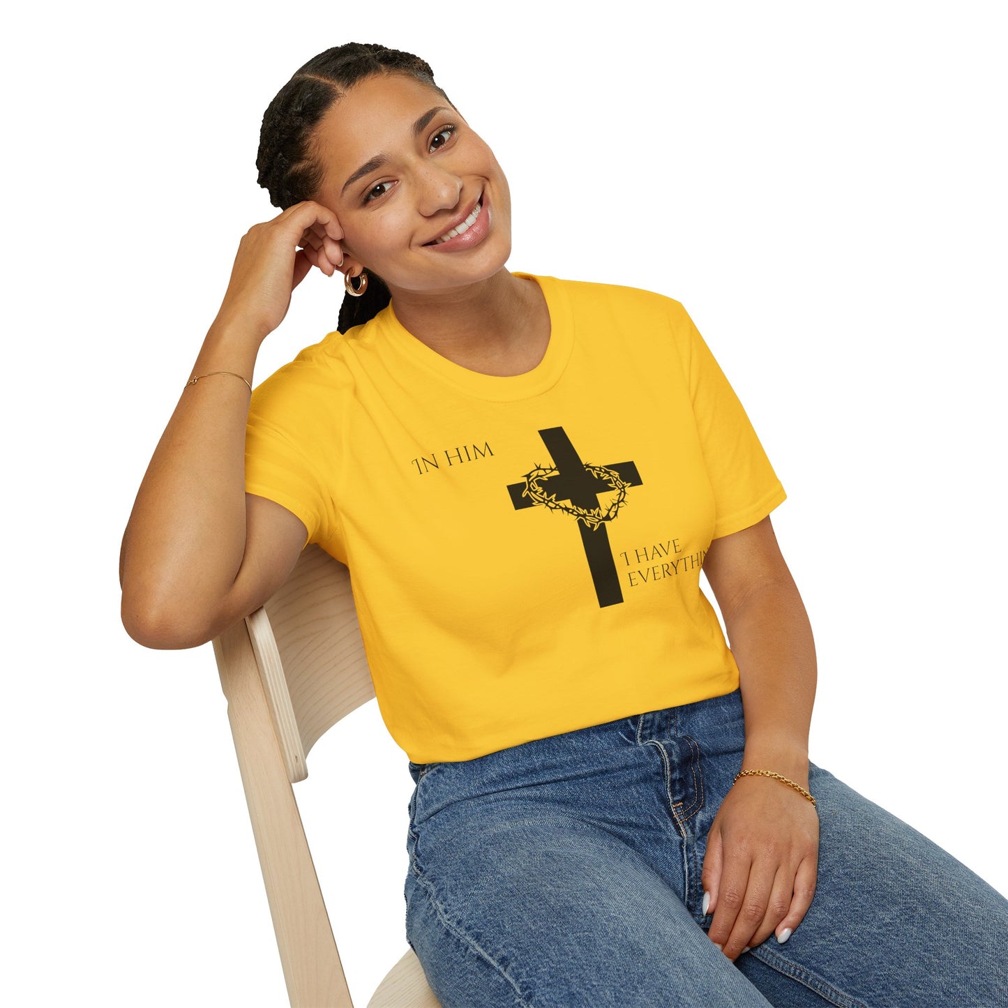 Christian Graphic T-Shirt - In him, I have everything
