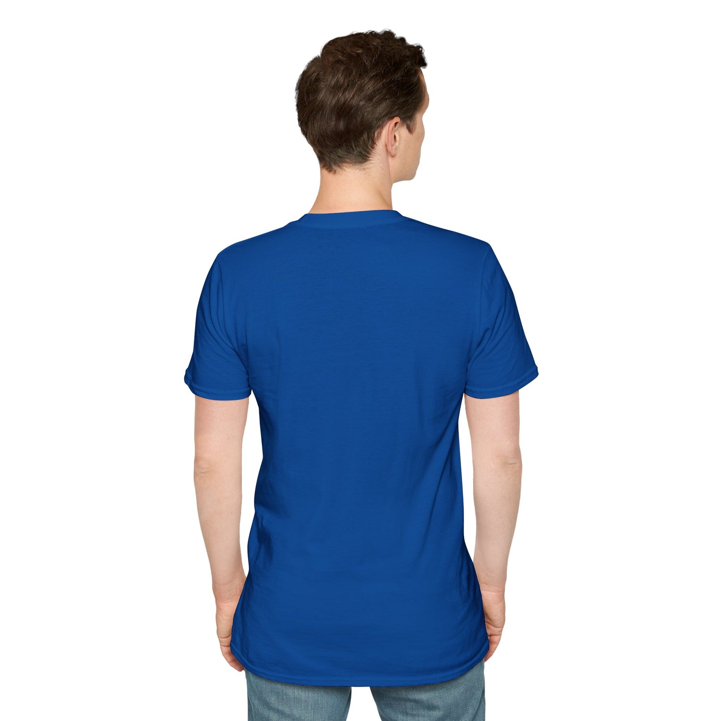 Unisex softstyle T-shirt - Chicken game, don't look at the chicken