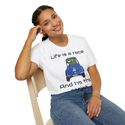 Unisex T-shirt - Life is a race and I'm the racist