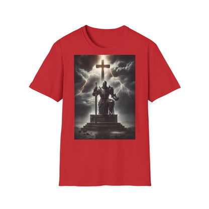 Graphic T-Shirt - The Knight guarding the cross