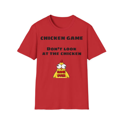 Unisex softstyle T-Shirt - Chicken game, don't look at the chicken