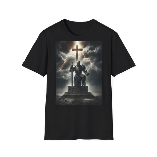 Graphic T-Shirt - The Knight guarding the cross