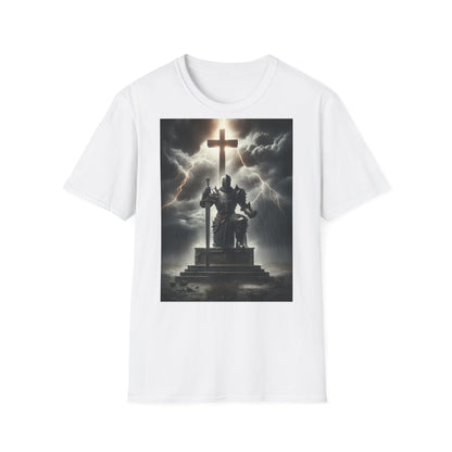 Graphic T-Shirt - The Knight guarding the cross