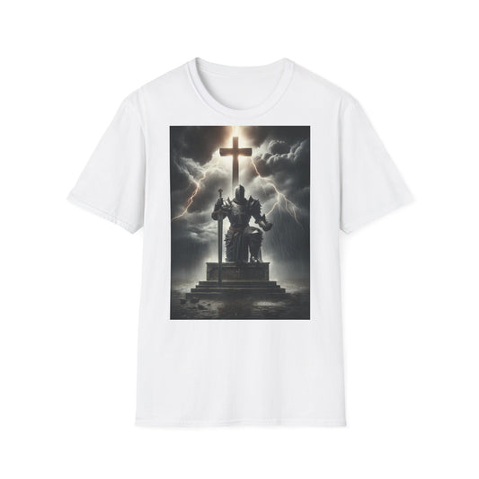 Graphic T-Shirt - The Knight guarding the cross