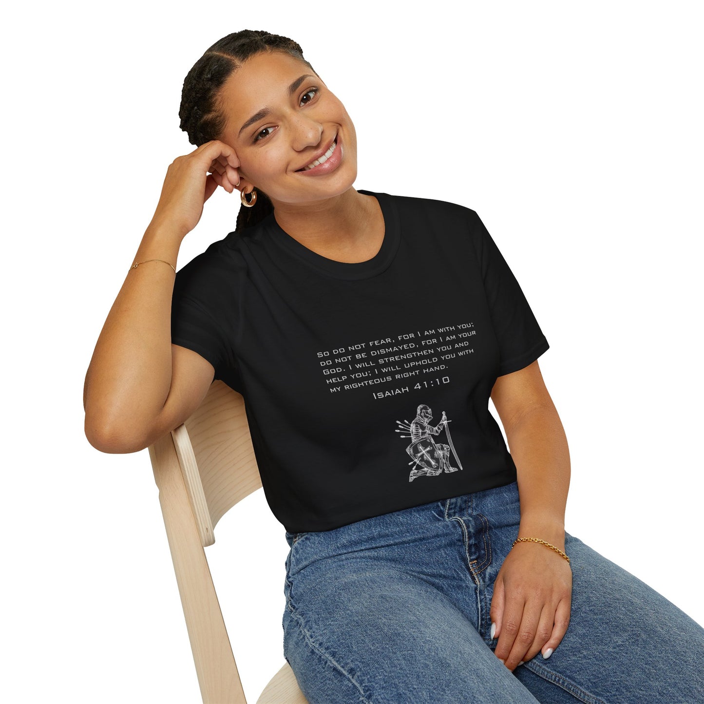 Christian Graphic T-Shirt - Do not fear for I am with you