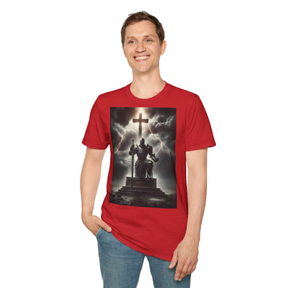 Graphic T-Shirt - The Knight guarding the cross
