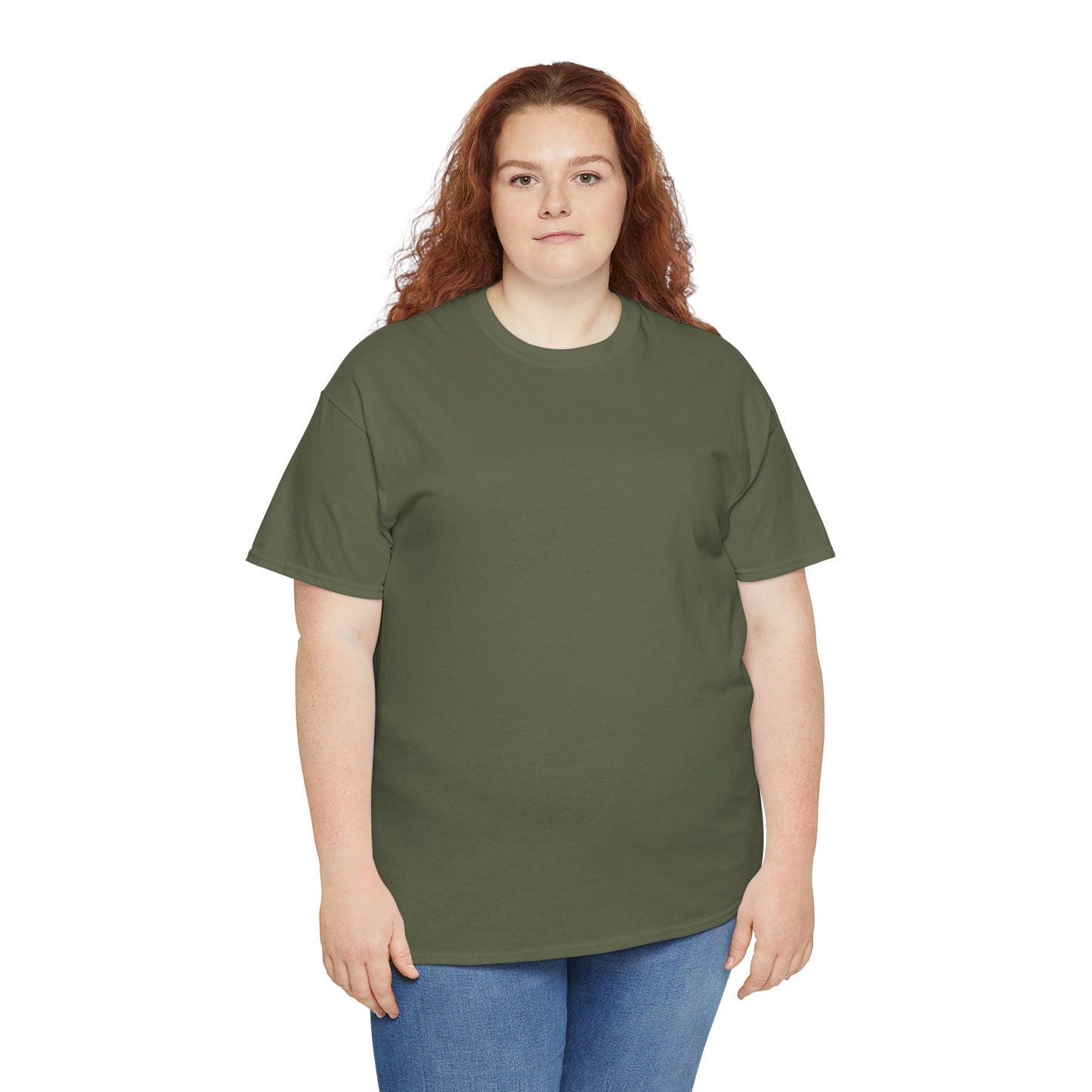 Unisex heavy Cotton Gym T-shirt - Less Talk, More Squat