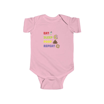 Baby Bodysuit - Eat, Sleep, Poop, Repeat