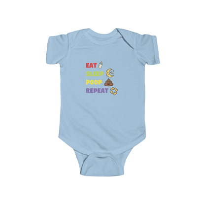 Baby Bodysuit - Eat, Sleep, Poop, Repeat