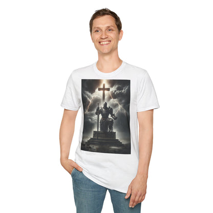 Graphic T-Shirt - The Knight guarding the cross