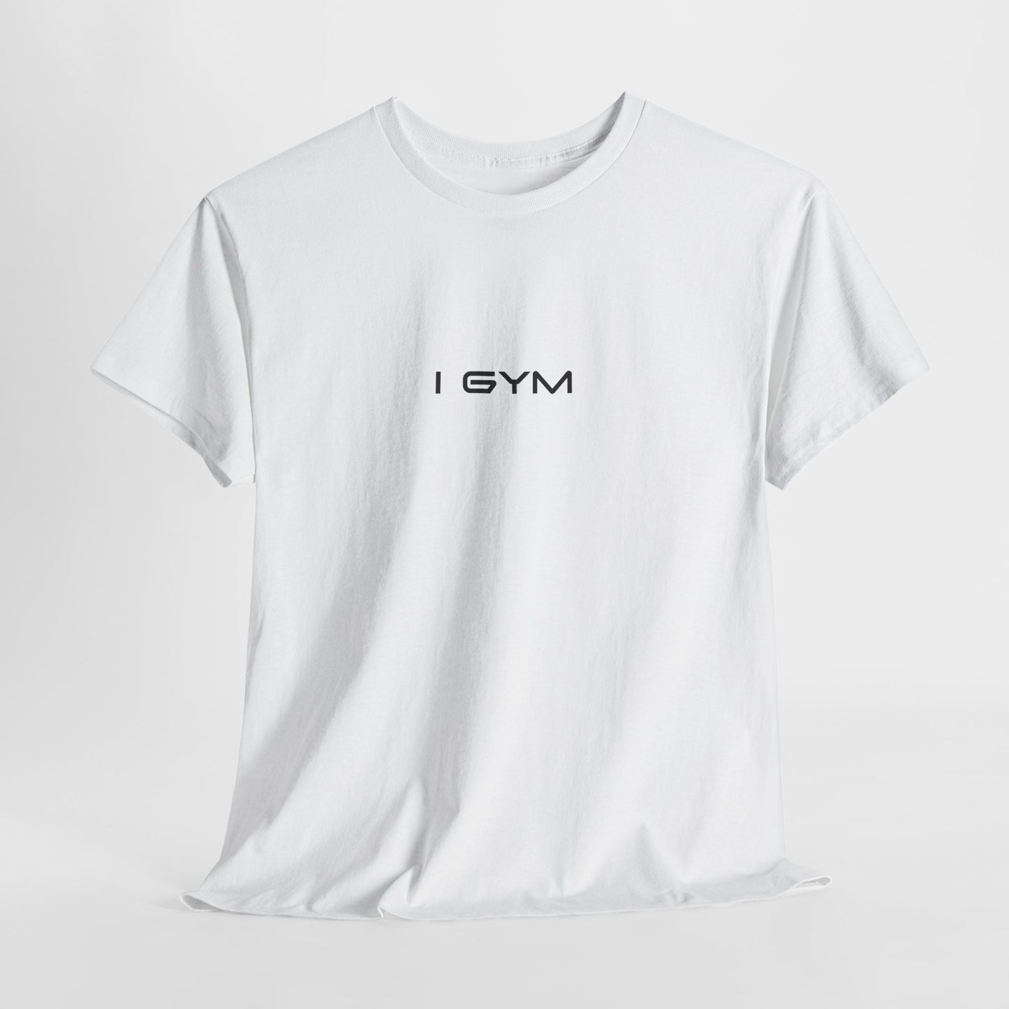 Heavy Cotton Gym T-Shirt - I GYM