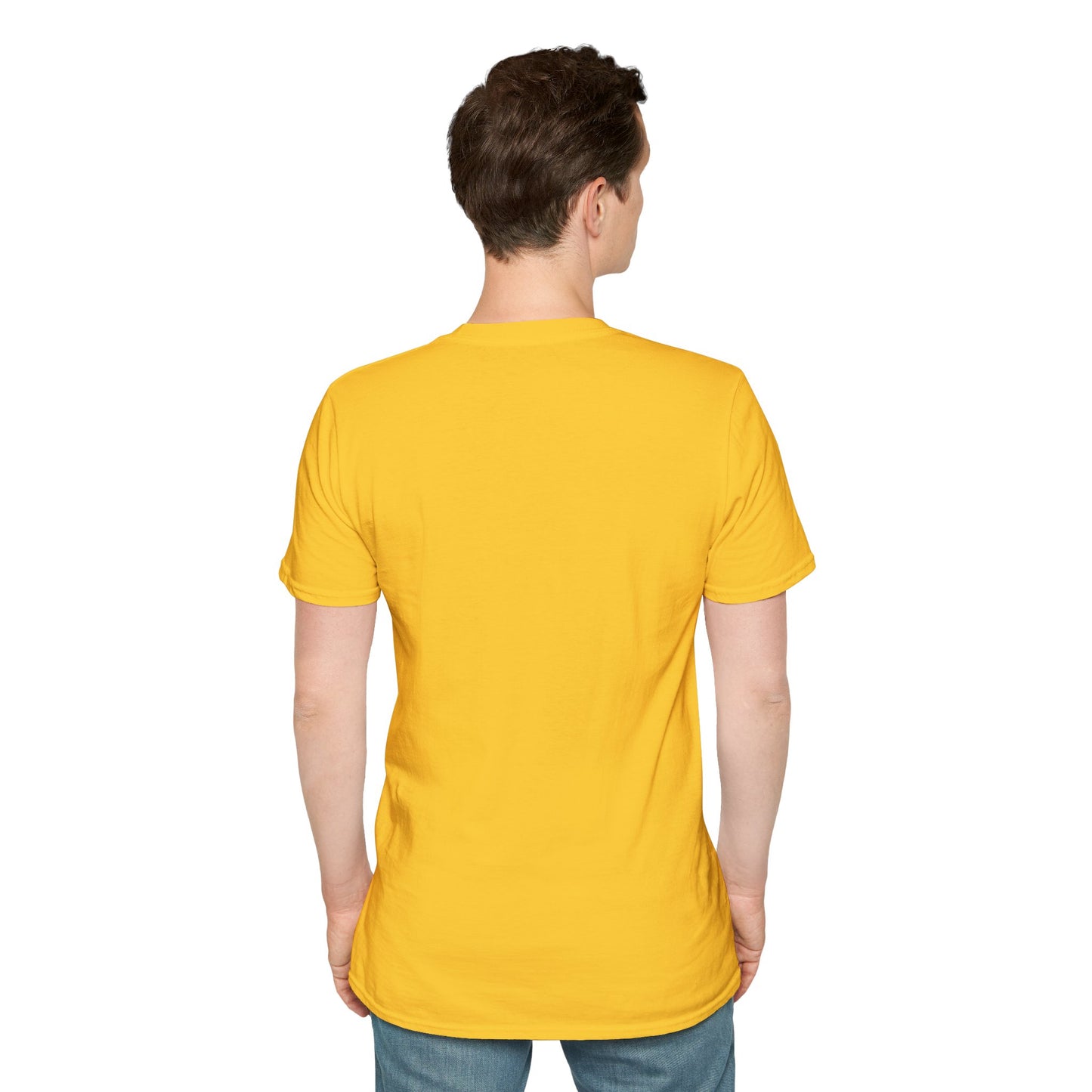 Unisex softstyle T-shirt - Chicken game, don't look at the chicken