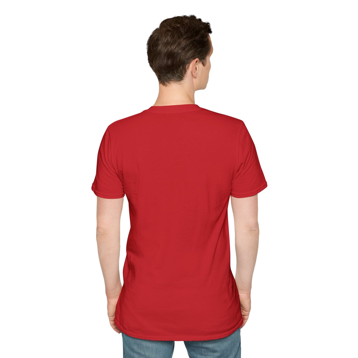 Unisex softstyle T-shirt - Chicken game, don't look at the chicken